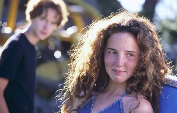 Girl, face, interest, emotions, mood, hair, guy, relationship
