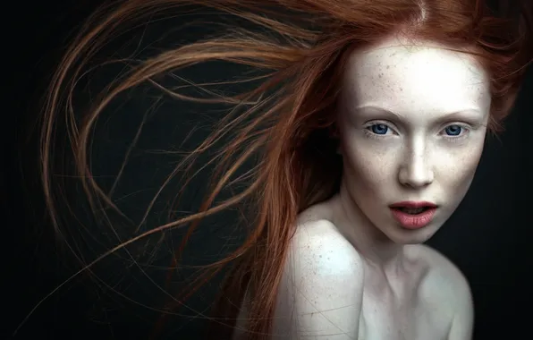 Sponge, the beauty, redhead, Roman Filippov
