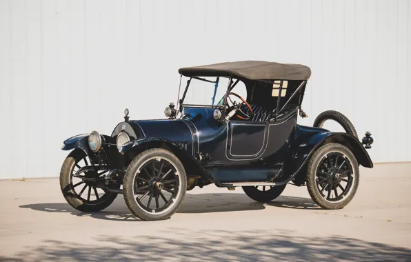 Picture photo, Roadster, Blue, Retro, Car, 1914, Buick, Model B-36