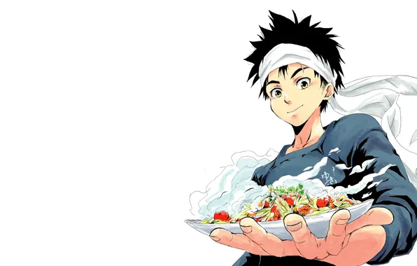 Download wallpaper Fanart, Shokugeki no Souma, Yukihira Souma, Pixiv