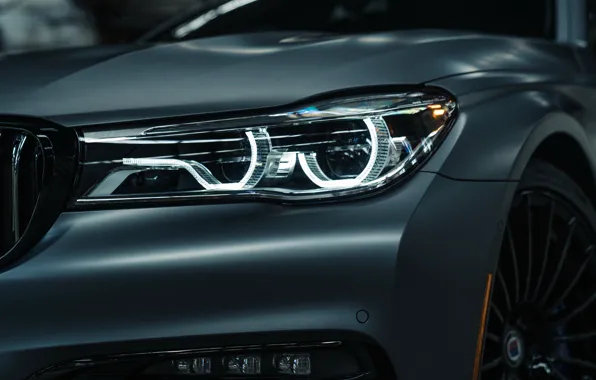 Headlight, BMW, 2018, 7-Series, Alpina, Bi-Turbo, Exclusive Edition, Alpina B7