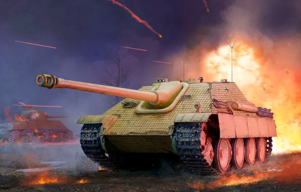 Germany, Jagdpanther, Tank fighter, The Wehrmacht