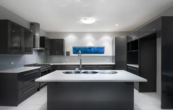 Picture minimal, modern, interior, home, kitchen