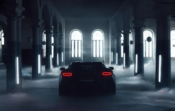 Lamborghini, supercar, supercar, rear view, 2024, Lamborghini Daredevil, Rash