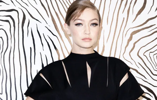 Look, pose, model, makeup, hairstyle, hair, Gigi Hadid, Gigi Hadid