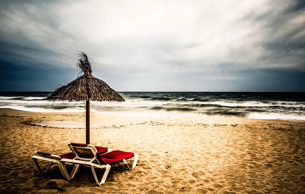 Sea, beach, landscape