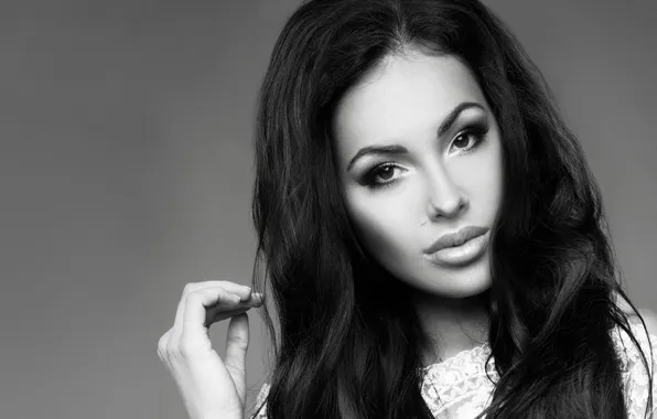 Face, model, Olesya Malinskaya