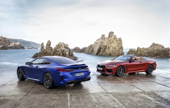 Picture coupe, BMW, convertible, 2019, BMW M8, M8, M8 Competition Coupe, F91