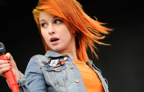 Singer, red, paramore, williams, hayley, Haley, Williams
