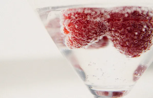 Berries, raspberry, food, drink