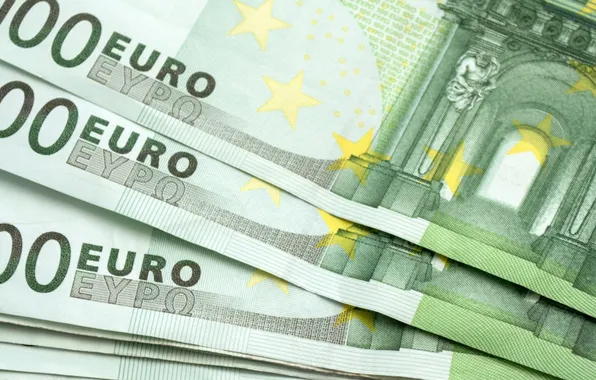 Euro, currency, the banknote