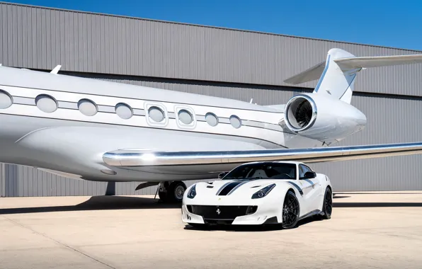 White, Plane, F12 TDF