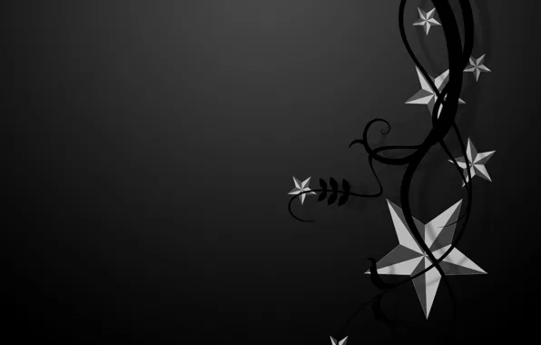 Picture star, style, old, backgrounds
