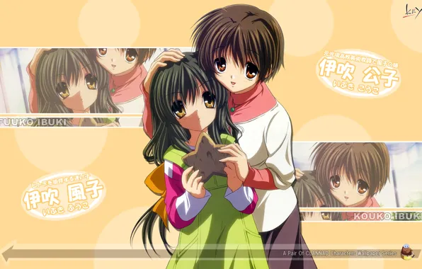 Download Top Anime Clannad Main Characters Wallpaper