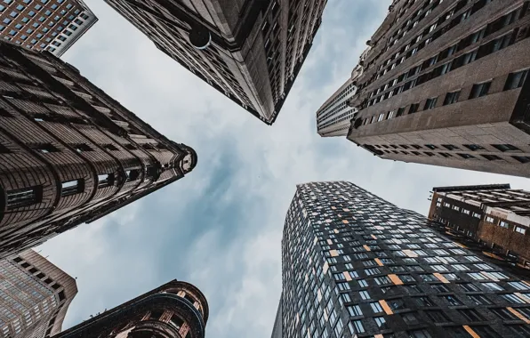 The city, Manhattan, New York City