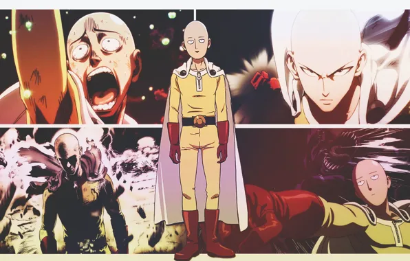 Anime One-Punch Man Saitama (One-Punch Man) Wallpaper