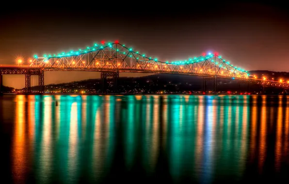 New York, Hudson River, Tappan Zee Bridge