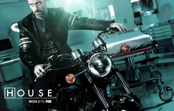 Motorcycle, House M.D., male, Dr. House, chamber