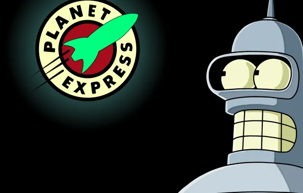 Picture Futurama, Planet, Bender, Express