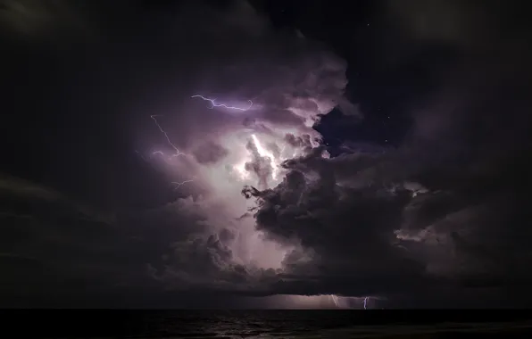 Nature, element, lightning