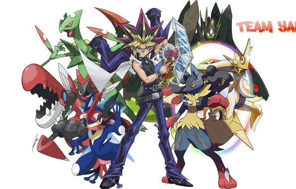 pokemon vs yugioh wallpaper