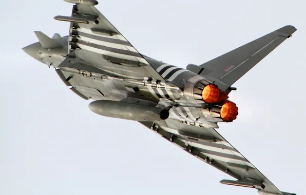 Picture the sky, flight, the plane, wings, fighter, Eurofighter Typhoon