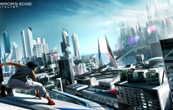 Artwork Faith vs KSEC, Mirror's Edge: Catalyst, DICE