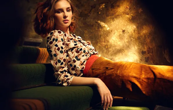 Picture skirt, blouse, Victoria Zhuzha