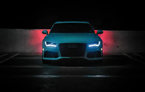 Audi, sportback, RS7, LED