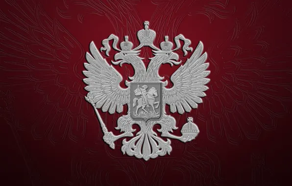 Background, texture, flag, Background, Russia, coat of arms