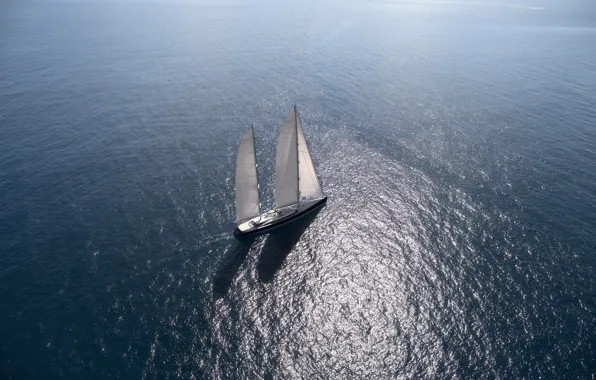 Picture sea, yacht, sail