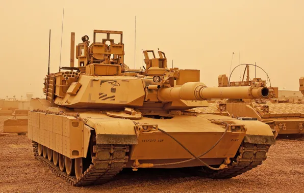 Picture weapons, tank, Abrams