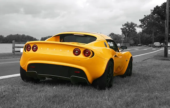 Picture road, photo, Auto, roadside, cars, Lotus Elise, wallpapers