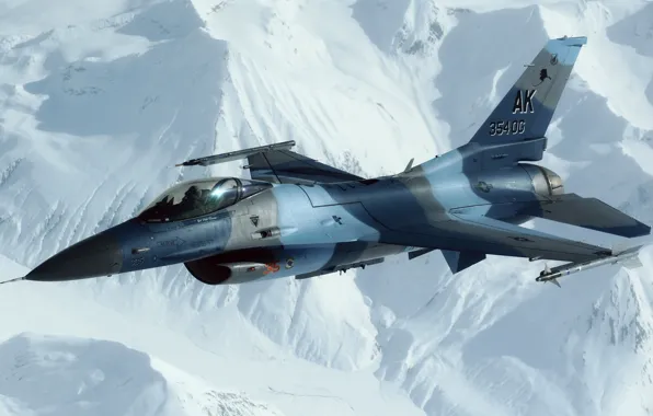 Fighter, USAF, Pilot, F-16 Fighting Falcon, Cockpit, Aggressor Squadron, AIM-9 Sidewinder