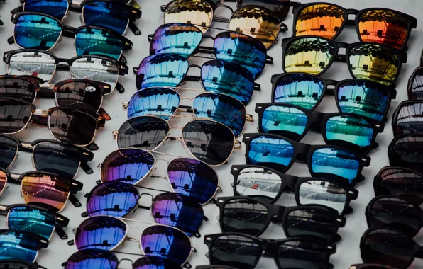 Reflection, glasses, collection