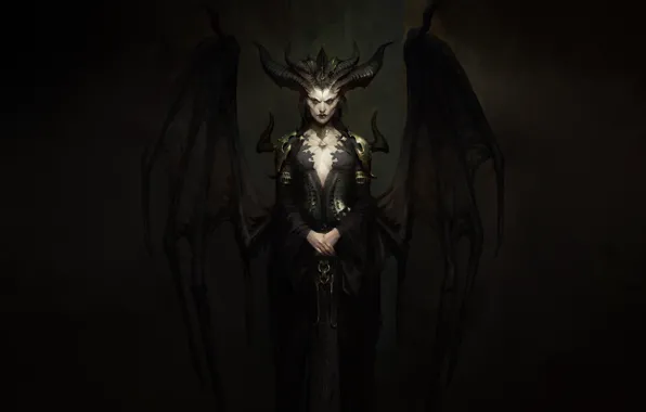 Skull, Fantasy, Horns, Blizzard, Art, Fiction, Diablo, Game