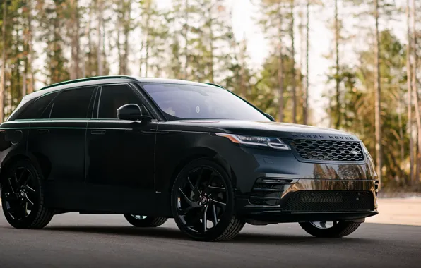 Land Rover, Range Rover, Black, Autumn, SUV, Velar