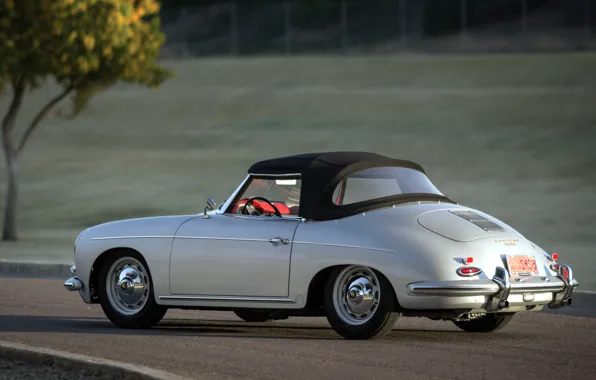 Porsche, 1960, classic, 356, Porsche 356B 1600 Super Roadster