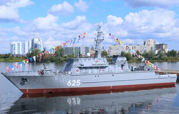Ship, minesweeper, project 12700, mine