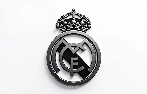 Logo, Football, Real Madrid, Club, Soccer, La Liga, Hala Madrid, Emblem