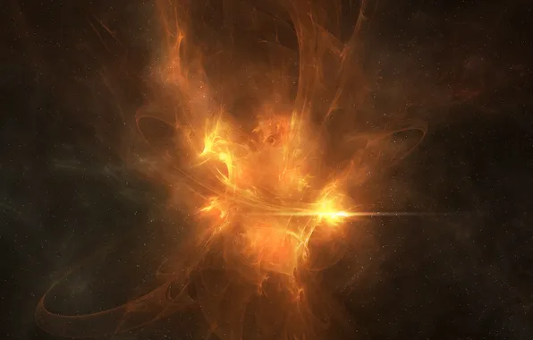 Stars, light, the explosion, flash, anomaly