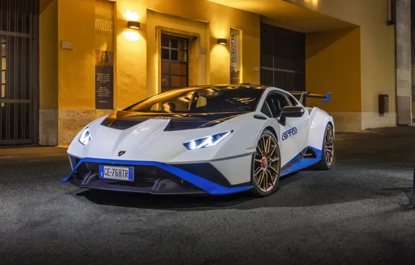 The building, Lamborghini, exterior, sports car, Huracan, 2021, BE