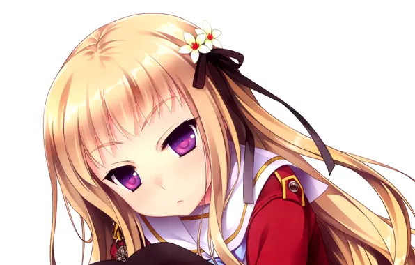 Picture girl, anime, a look