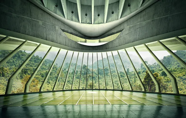 Picture forest, nature, the building, art, architecture, Spain, Valencia