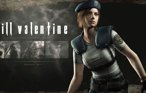 Picture Jill Valentine, Resident Evil HD Remaster, Steam Trading card