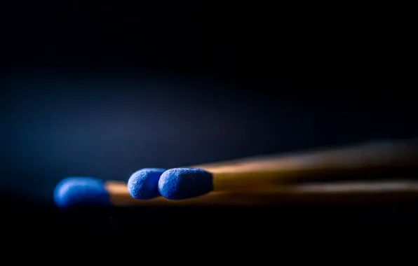Macro, background, matches