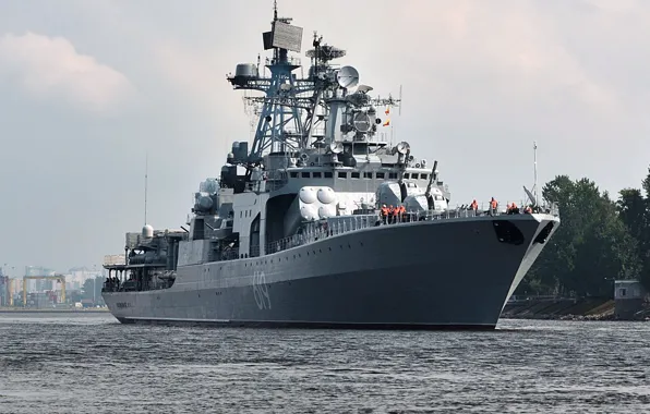 Ship, large, anti-submarine, Severomorsk
