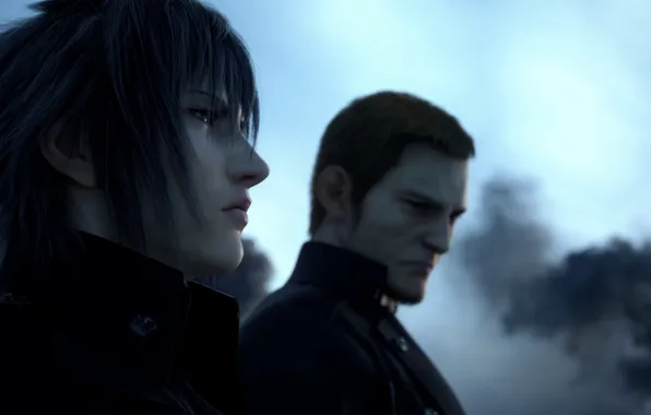 Picture Final Fantasy XV, Night Light Sky, Cor Leonis, Final Fantasy 15