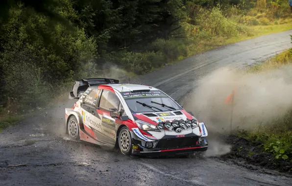 Picture rally, toyota, wrc, yaris, wales