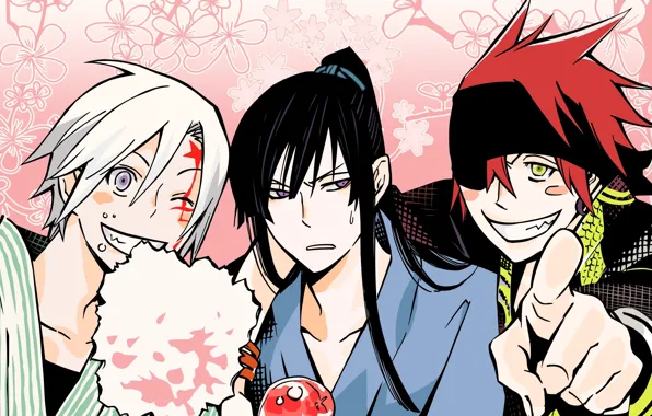 Joker, Anime, three, Lavi, All Walker, All, Joker God, Crowned clown
